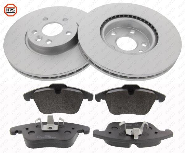 Bremsensatz HPS, beschichtet Vorderachse (47690HPS), Opel & Vauxhall